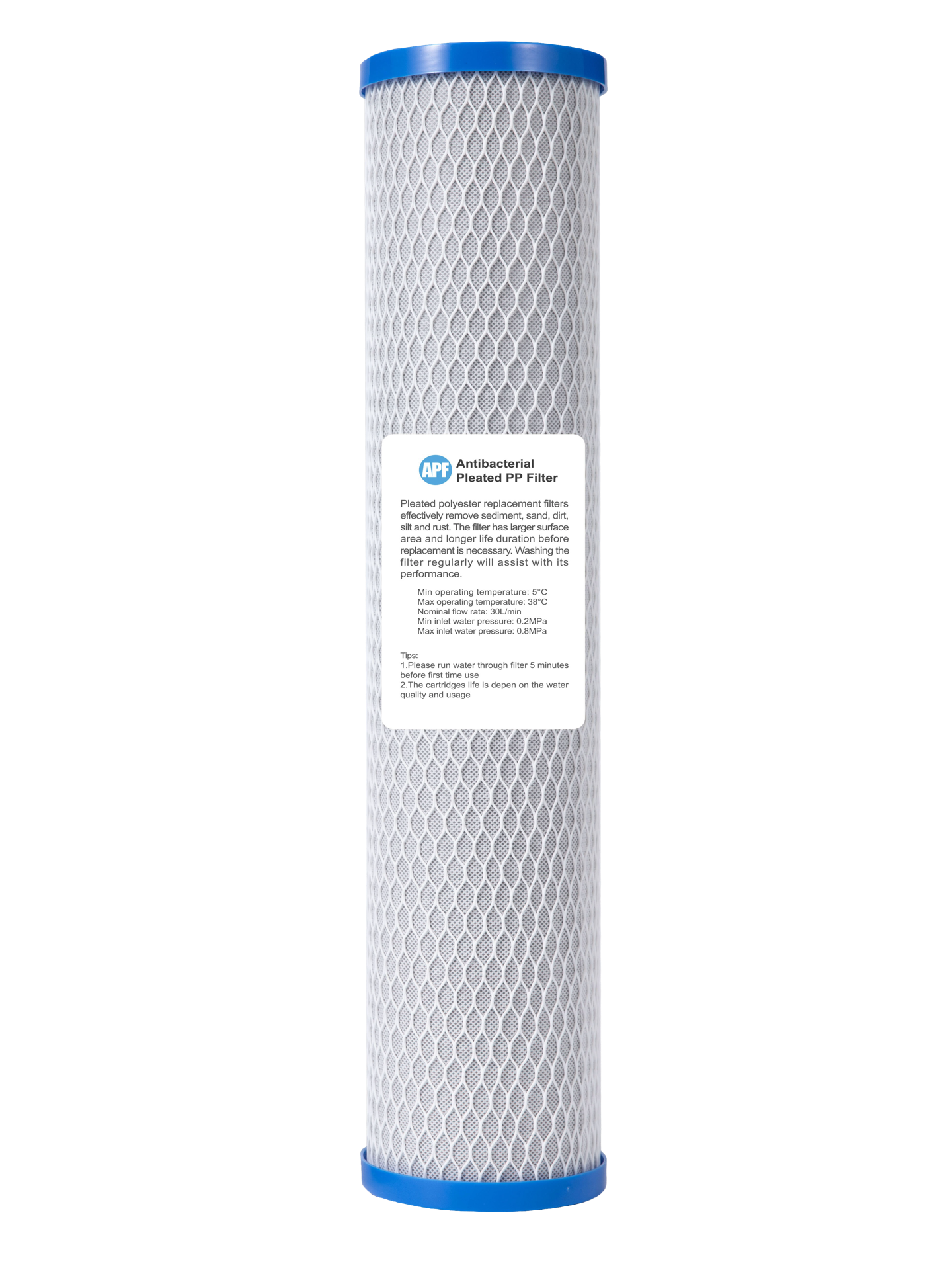 HydroSteel Strata sediment filter cartridge — gradient density melt blown design